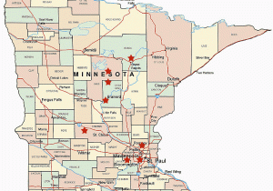 County Map Of Minnesota with Cities Mn County Maps with Cities and Travel Information Download Free Mn