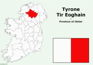 County Tyrone Ireland Map the 9 Counties In the Irish Province Of Ulster