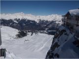 Courchevel France Map Vue Sur Courchevel 1850 Au 1er Plan Et Mont Blanc Au Fond