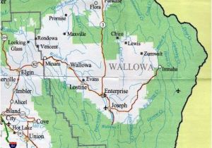 Cove oregon Map Wallowa Lake State Park Map Map Of the Wallowa County oregon Rv