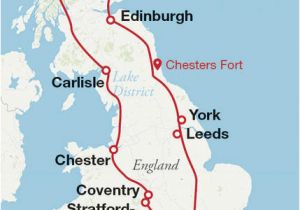 Coventry Map England England Schottland Flugreise