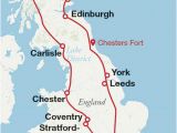 Coventry On Map Of England England Schottland Flugreise