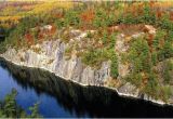 Crane Lake Minnesota Map Grassy Bay Cliffs In the Fall Picture Of Voyagaire Houseboats