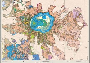 Crater Lake Map oregon Review Geologic Map Of Mt Mazama Crater Lake Caldera July 7 2009