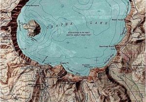 Crater Lake oregon Map A topographic Maps Crater Lake oregon Mt Mazama Aka Meg S