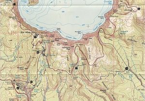 Crater Lake oregon Map Maps Of United States National Parks and Monuments