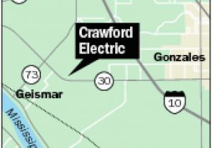 Crawford Texas Map Company Happy to Be In Geismar after It Became A Victim Of Zoning