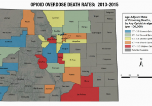 Crime Map Colorado Springs southern Colorado Sees Opioid Heroin Abuse Increase the Colorado