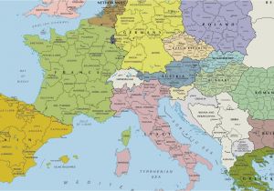 Croatia In Europe Map Map Of Europe Wallpaper 56 Images