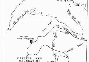 Crystal Lake California Map Crystal Lake to Little Jimmy Campground Backpacking