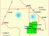 Crystal Lake California Map File Map Of the Lava Beds Nm area Png Wikimedia Commons