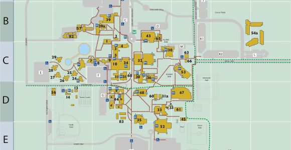 Csu Map California Map California State Parks Campus Map Csu Bakersfield World Map