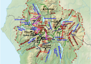 Cumbria On Map Of England List Of Hill Passes Of the Lake District Wikipedia