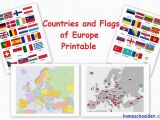 Currency Map Of Europe Free European Countries Flags and Printables soci Studies