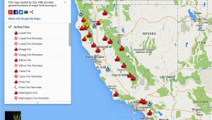 Current Wildfires In California Map Map California Map Current California Wildfires California Wide