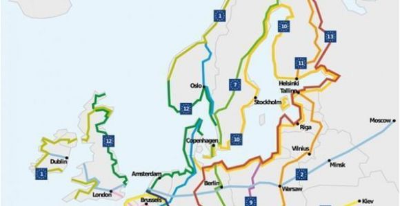 Cycling Map Of France Choosing A Cycling Route From Greece to England Bicycles touring