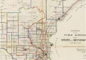 Dakota Minnesota and Eastern Railroad Map Old Historical City County and State Maps Of Minnesota