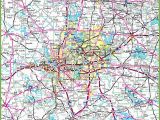 Dallas Texas Map Google Dallas area Road Map