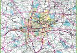 Dallas Texas Map Surrounding Cities Dallas area Road Map