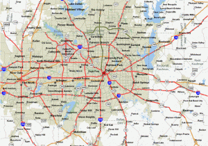 Dallas Texas On Us Map Map Of Texas Dallas Business Ideas 2013