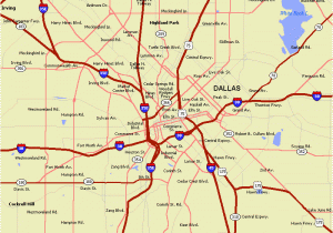 Dallas Texas Road Map Map Of Texas Dallas Business Ideas 2013