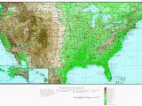 Dalles oregon Map Elevation Map oregon Secretmuseum