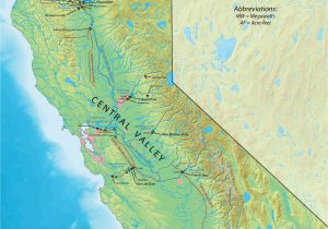 Dams In California Map Coachella Valley Map California Best California Map Central Wide