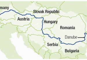 Danube River Europe Map Danube River Water Rivers Lakes Waterfalls River