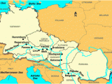 Danube River Map Europe River Cruise In Europe the Kota soft Side Of Mother Earth