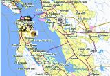 Danville California Map Blank Map California Map Of San Francisco California Bay area