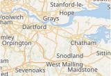 Dartford England Map Kent Travel Guide at Wikivoyage