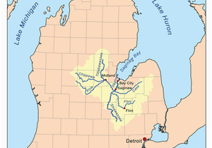 Davison Michigan Map Flint River Michigan Revolvy