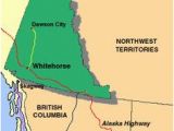 Dawson Canada Map Pinterest