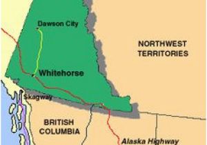 Dawson Canada Map Pinterest