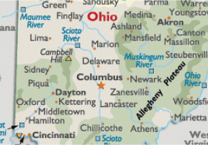 Dayton Ohio Airport Map Map Of Columbus Ohio Airport Ohio Map Geography Of Ohio Map Of Ohio