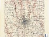 Dayton Ohio Maps Ohio Historical topographic Maps Perry Castaa Eda Map Collection