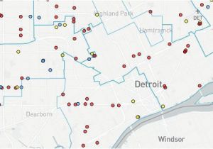 Dearborn Michigan Map Online Map Shows Status Of Detroit Medical Marijuana Shops News