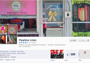 Decatur Texas Map Angie Gowins Of Flawless Lines In Decatur Tx is the First Salon In