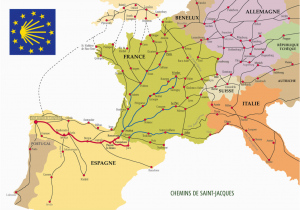 Del norte Colorado Map How Long is the Camino De Santiago