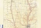 Delaware County Map Ohio Ohio Historical topographic Maps Perry Castaa Eda Map Collection