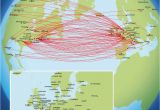 Delta Europe Route Map Delta Airlines Destination Map Related Keywords