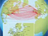 Delta Europe Route Map Delta Airlines Destination Map Related Keywords