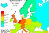 Demographic Map Of Europe Population Density Map Of Europe Casami
