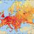 Demographic Map Of Europe Population Density Map Of Europe Casami