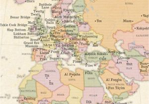 Denmark On Europe Map This Map Shows the Most Obscene Place Names Around the World