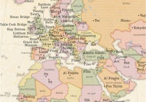 Denmark On Map Of Europe This Map Shows the Most Obscene Place Names Around the World