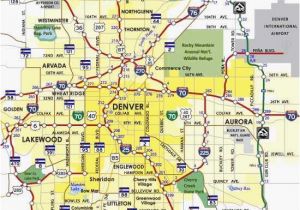 Denver Colorado Map and Surrounding areas Denver Metro Map Unique Denver County Map Beautiful City Map Denver