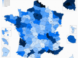 Department Map Of France with Numbers List Of French Departments by Population Wikipedia