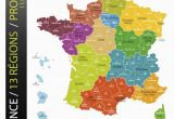 Department Map Of France with Numbers New Map Of France Reduces Regions to 13