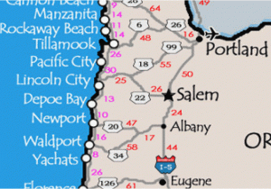 Depoe Bay oregon Map Map or oregon Coast Washington and oregon Coast Map Travel Places